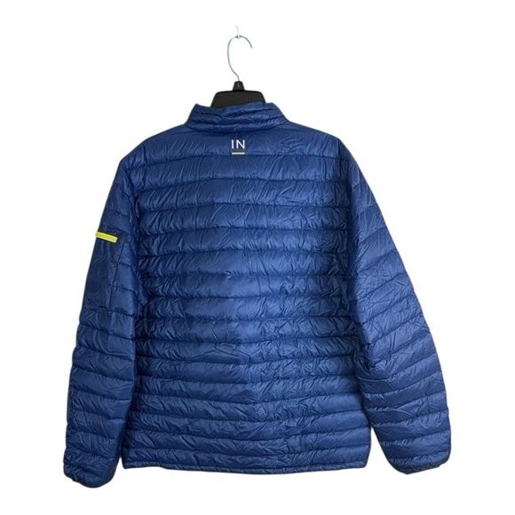INSPIRATO Womens Blue Size XL Lightweight Down Puffer Jacket Full Zip Packable - Picture 9 of 9